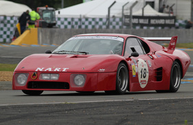 Ferrari 512 BBLM (1979) - im Plateau 6 (1972-1979) an der Le Mans Classic 2012