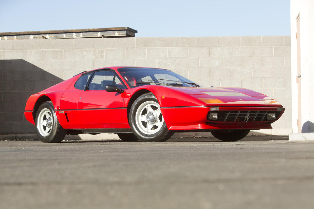Ferrari 512 BBi (1982) - als Lot 184 angeboten an der Bonhams-Versteigerung von Scottsdale am 15. Januar 2015