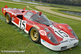 Ferrari 512 S (1970) - am Samstag vor dem Chantilly Arts & Elégance in Frankreich