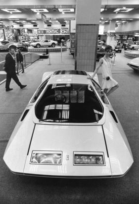Ferrari 512 S Modulo (1970) - ausgestellt in Weiss an der New York Autoshow 1972