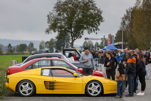 Ferrari 512 TR (1992) - zweite Auflage des Testarossa, 2261 Exemplare wurden beim behutsam modifizierten Coupé gebaut - FNA Jahrestreffen 2025