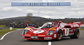 Ferrari 512S (1970) - Nick Mason beim Demonstrationslauf der Gruppe 5 Prototypen