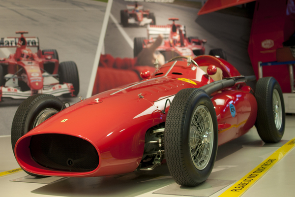 Ferrari 555 Super Squalo (1955) - Frontmotor-Monoposto - Teilnehmer am Concours d'Etat Chantilly 2016