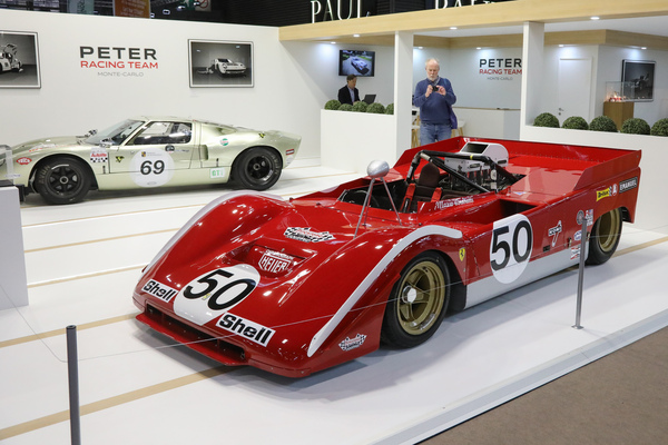Ferrari 712 Can Am (1971) – gefahren von Mario Andretti – Rétromobile Paris 2025
