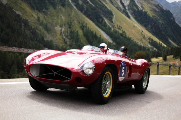 Image: Ferrari 857s (1955) - at the Passione Engadina 2015