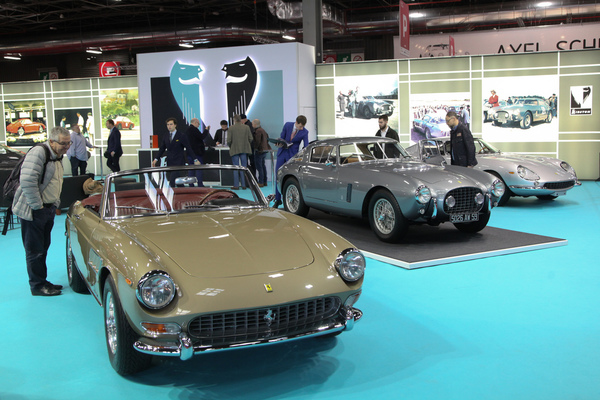 Ferrari-Aufstellung bei Kidston - Rétromobile Paris 2020