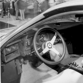Ferrari BB (1971) - am Turiner Autosalon - Interieur