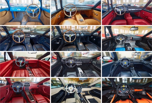 Image: Ferrari Dashboards 2022 - All motifs