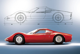 Bild Ferrari Dino 206 Berlinetta Speciale (1965) - einmaliger Prototyp aus der Hand von Pininfarina