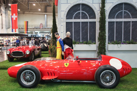 Ferrari Dino 246 F1 (1958) - Mike Hawthorn konnte mit diesem Wagen die Weltmeisterschaft gewinnen, mit nur einem Sieg und fünf zweiten Plätzen auf dem Konto (Techno Classica 2017)