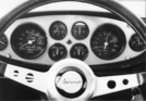 Ferrari Dino 246 GT (1971) - Lenkrad und Amaturenbrett