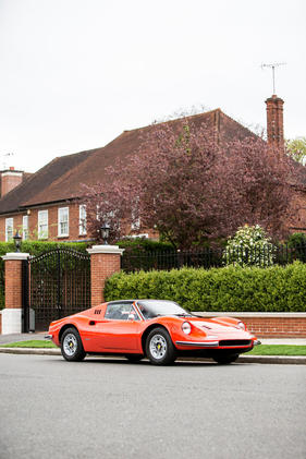 Ferrari Dino 246 GT Spyder (1974) - als Lot 246 an der Bonhams Versteigerung am Goodwood Festival of Speed 2017