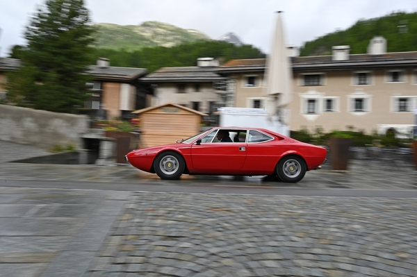 Ferrari Dino 308 GT4 (1974) beim Dino Raduno Silvaplana 2024