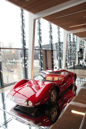 Ferrari Dino Berlinetta Speciale (1965) - in der Ausstellung "110 Jahre ACO" - Rétromobile Paris 2016