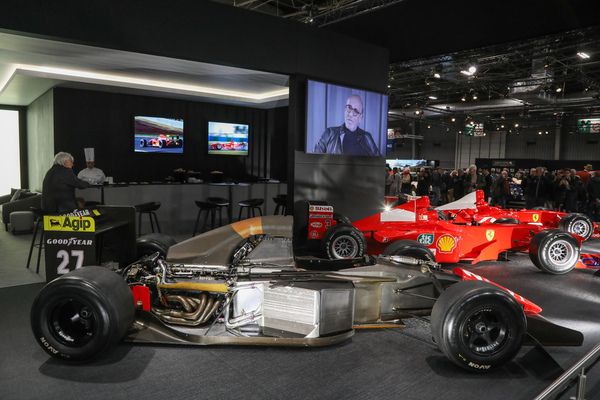 Ferrari F1-642 (1991) – Chassis 130, V12 mit 3,5 Litern Hubraum, 710 PS bei 13'800 U/min, 7-Speed-Semi-Automatic-Getriebe – Rétromobile Paris 2025