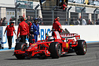 Image: Ferrari F2008 (2008) - Grand Prix de France Historique 2023