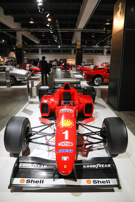 Ferrari F310 Formel 1 (1996) - nicht fahrbares Showmodell in der Sonderschau "75 Jahre Ferrari" - Auto Zürich 2022