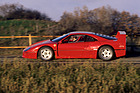 Ferrari F40 (1987) - Ferrari-Testfahrer unterwegs