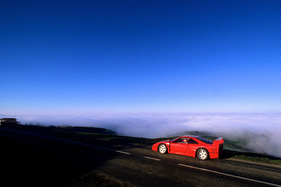 Ferrari F40 (1987) - alle F40 bis auf wenige Ausnahmen wurden in "rosso corsa" lackiert
