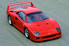 Ferrari F40 (1987) - die ersten Exemplare hatten alle Schiebefenster