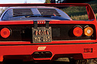 Ferrari F40 (1987) - mit dem Testfahrten-Kennzeichen