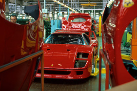 Ferrari F40 (1989) - in der Montage