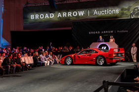 Ferrari F40 (1990) - als Lot 151 an der Broad Arrow Auctions Monterey Jet Center Auction 2024