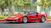 Image: Ferrari F40 (1990) - as lot 151 at the Broad Arrow auction at the Monterey Jet Center 2024