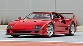 Bild: Ferrari F40 (1990) - als Lot 266 an der Broad Arrow Amelia Island Auction 2025