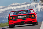 Ferrari F40 (1990) - breite Räder, niedriger Schwerpunkt