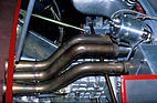 Ferrari F40 Competitione (1990) - Blick in den Motorraum