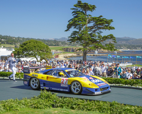 Ferrari F40 GTE Michelotto (1996) - 1. Rang in der Klasse R beim Pebble Beach Concours d'Elegance 2024