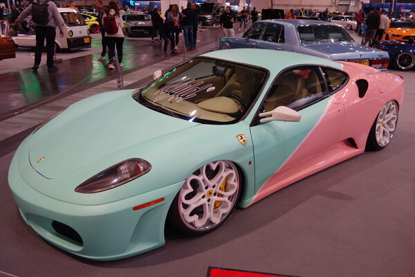Ferrari F430 (2009) – bekannt vom Veranstaltungsplakat – Essen Motor Show 2023