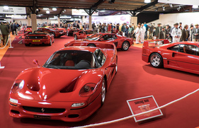 Ferrari F50 bei der Earls Court Motor Show - Impressionen vom Goodwood Revival 2015