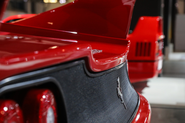 Ferrari F50 und F40 in der Sonderschau "75 Jahre Ferrari" - Auto Zürich 2022