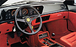 Ferrari Mondial 3.2 (1986) - Blick ins Cockpit (1986)