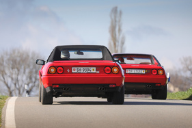 Ferrari Mondial 3.2 (1988) - fast Zwillinge, aber natürlich als offene und geschlossene Variante