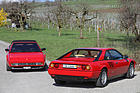 Ferrari Mondial 3.2 (1988) - typisch für einen Ferrari aus dieser Zeit sind die vier Heckleuchten