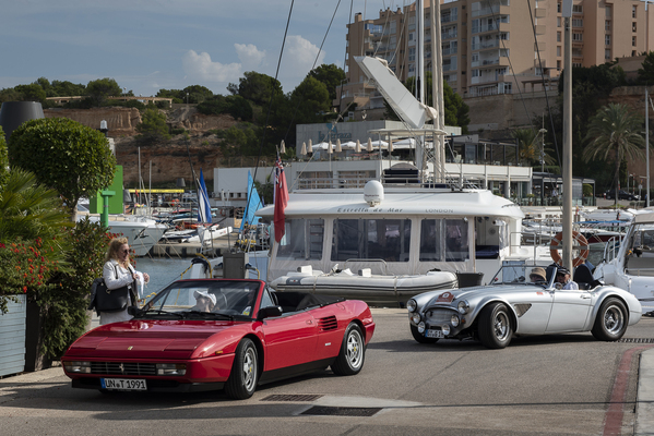 Ferrari Mondial t (1991) an der Mallorca Classic Week 2021 – Fühlt sich wohl am Mittelmeer