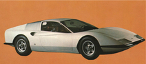 Ferrari P6 Berlinetta Speciale (1968) - Prototyp von Pininfarina gab die wesentlichen Gestaltungselemente vor