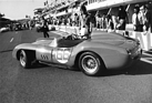 Ferrari Testa Rossa 250 (1958) am Veteranenrennen vor Le Mans 1973 - Dieser Ferrari Testa Rossa 250 wurde von Olivier Gendebien und Phil Hill 1958 gefahren und holte für Ferrari den dritten Gesamtsieg!