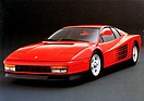 Ferrari Testarossa (1984) - obwohl technisch verwandt mit dem Vorgänger BB, sah er optisch völlig anders aus