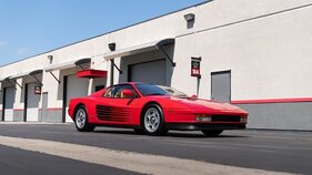 Ferrari Testarossa (1987) - als Lot 213 angeboten an der Broad Arrow Auctions Radius Monterey Versteigerung am 17./18. August 2023