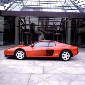 Ferrari Testarossa (1988) - Silhouette