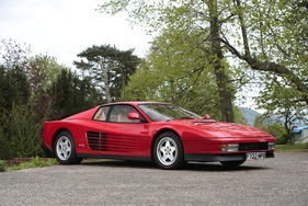 Ferrari Testarossa (1988) - als Lot 350 angeboten an der Bonhams Versteigerung anlässlich des Goodwood Festival of Speed am 27. Juni 2014