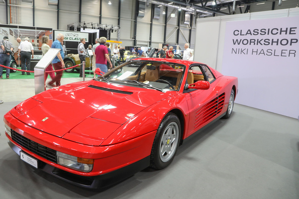 Ferrari Testarossa (1989) - with 46'000 km offered by Niki Hasler - Swiss Classic World Lucerne 2023