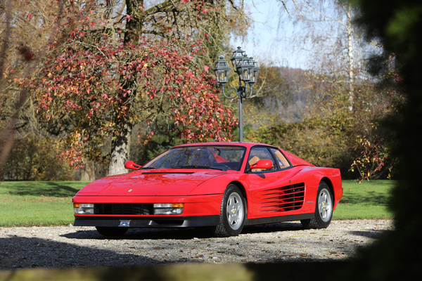 Image: Ferrari Testarossa (1991) - "The Touring Collection - offered at the classic car gallery auction in Gstaad on December 29, 2022