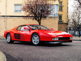 Ferrari Testarossa Coupé (1990) - als Lot 098 angeboten an der Bonhams Members' Meeting Versteigerung am 16. August 2023