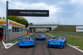 Ferrari XX - Blick auf Fahrzeuge der "Tailored for Speed Collection", die am 11. Oktober 2025 von RM Sotheby's in Zürich angeboten wird