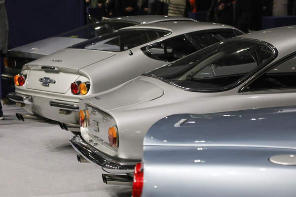 Ferrari müssen nicht immer rot sein, diese sind alle silberfarbig – Artcurial-Versteigerung – Rétromobile Paris 2025